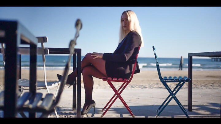 HOSIERY MODEL FILM : Tights, Collants , Pantyhose , 20 Denier, Heels