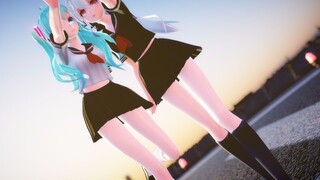 [ChopHands][MMD] ฮัตสึเนะ มิคุและโยวาเนะ ฮาคุเต้นเพลง Glide