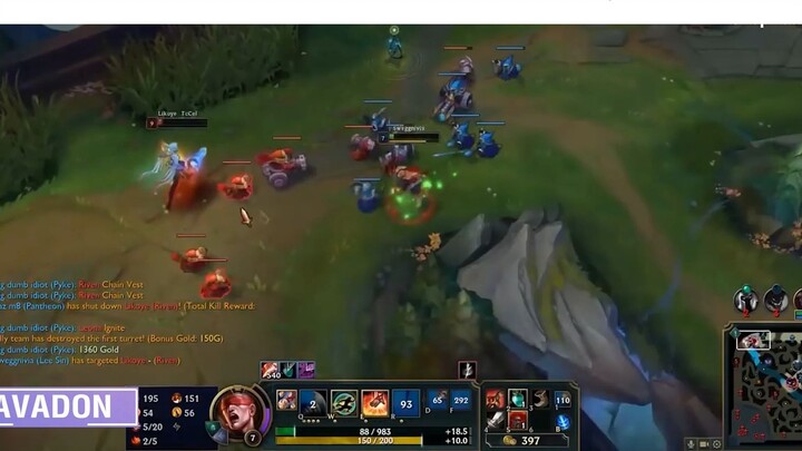 Những màn quyết chiến mẫu mực trong LoL phần 65 #LMHT