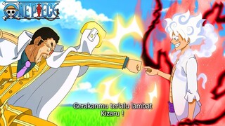 JAWABAN KENAPA LUFFY BISA MEMBANGKITKAN ROBOT KUNO ! PERTARUNGAN LUFFY VS KIZARU