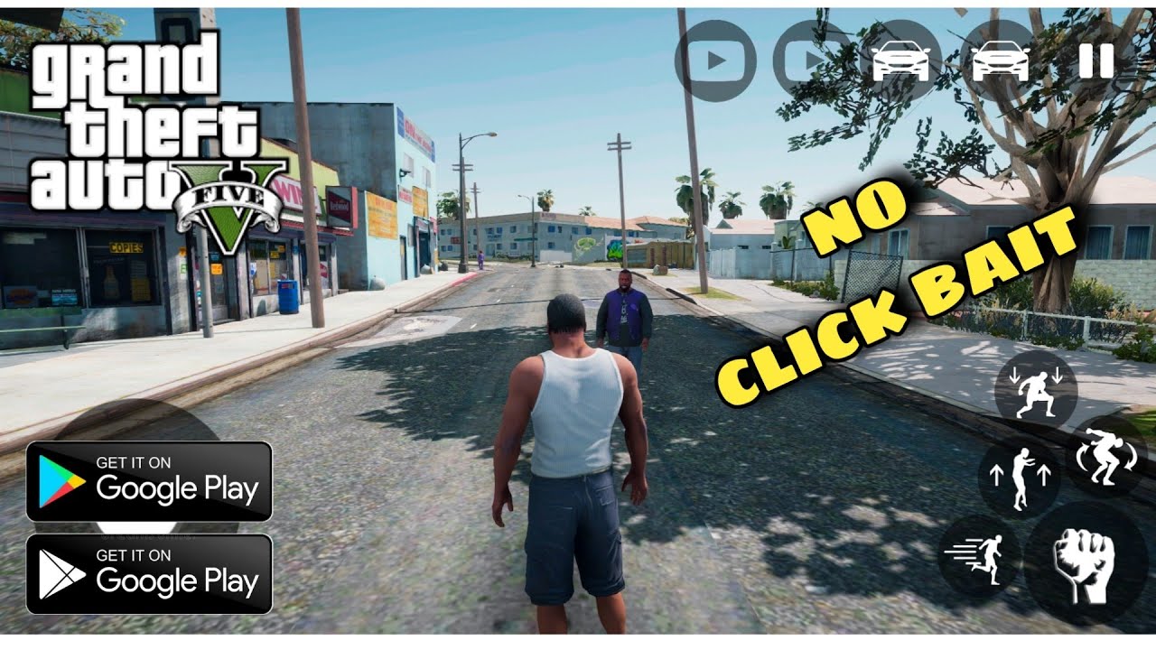 How to Download And Play GTA 5 On Mobile Tutorial (Android & iOS Only) 