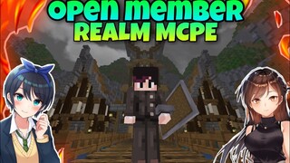 OPEN MEMBER REALMS MCPE 1.16 #openmember #realm #mcpe