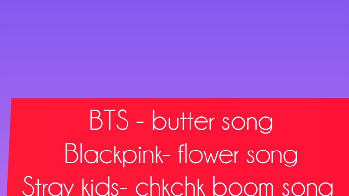 k-pop songs 🫰❤️
