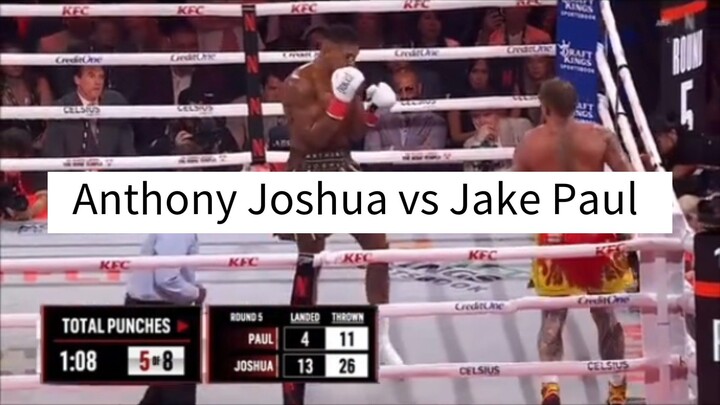 Anthony Joshua vs Jake Paul