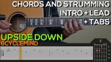 6CycleMind - Upside Down Guitar Tutorial [INTRO, LEAD, CHORDS AND STRUMMING + TABS]