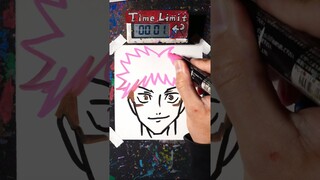 How to Draw Itadori in 30 Seconds