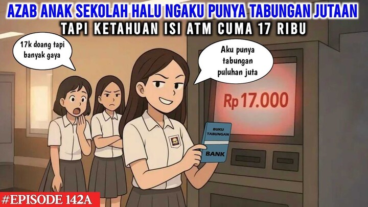 AZAB ANAK SEKOLAH HALU NGAKU PUNYA TABUNGAN JUTAAN! TAPI ISI ATM CUMA 17K  COCO