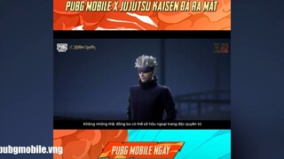Jujutsu kaisen đã có mặt tại pubgm