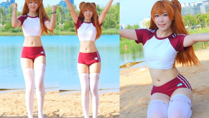 If… you caught Asuka on the beach, what would you do?