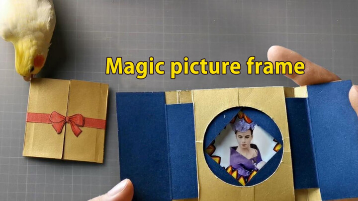 【DIY】An amazing photo frame, do you want to know how to do it?