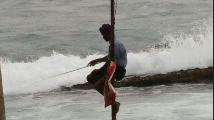 Maybe this is what walking on stilts feels like.