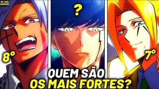 OS 10 PERSONAGENS MAIS FORTES DE MASHLE ATUALIZADO!