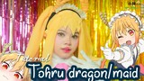 ✨KOBAYASHI-SAN NO MAID ✨ Tohru Dragon/Maid Cosplay Makeup Tutorial | by riskawaii