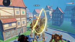 The Attacking Relic Guardian! A Simple Replication of the Titans Gameplay