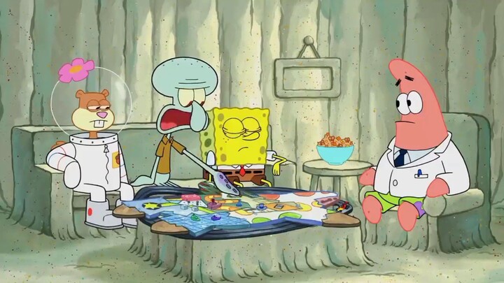 Spongebob Bahasa Indonesia : Pull Up Barrel & Patrick Game