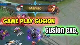 gusion gagal "SAVAGE", game play "gusion" ||Mobile legends