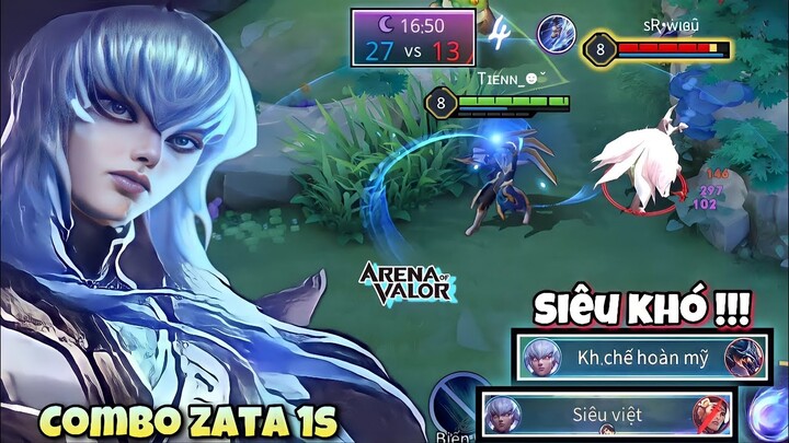 TZT Show Combo Zata 1 Giây Được 5 Stack Và Độ Khó Siêu Cao !!!