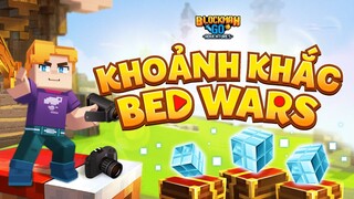 Đặt bẫy cực chất trong Bed Wars, tổng hợp khoảnh khắc chiến game hay từ Cộng đồng Blockman GO