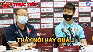 HỌP BÁO ĐT Việt Nam vs Trung Quốc: HLV Park Nói Cực Hay NHM Cả Nước Vỡ Òa