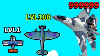 Evolving Tiến Hoa Thành Máy Bay Chiến Đấu Hiện Đại MAX LEVEL Sky Master - Top Game Thành EJ