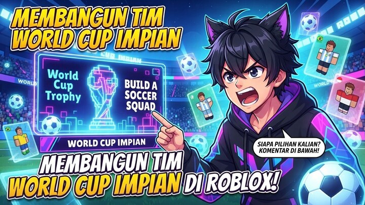 Membangun Tim World Cup Impian di Roblox!