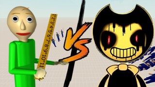 Baldi's Basics Vs Bendy Crepy Creepy - Totally Accurate Battle Simulator - Tabs