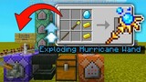 How to make an Exploding Hurricane Wand in Minecraft using Command Block Tricks