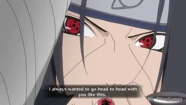 itachi vs kisame full fight