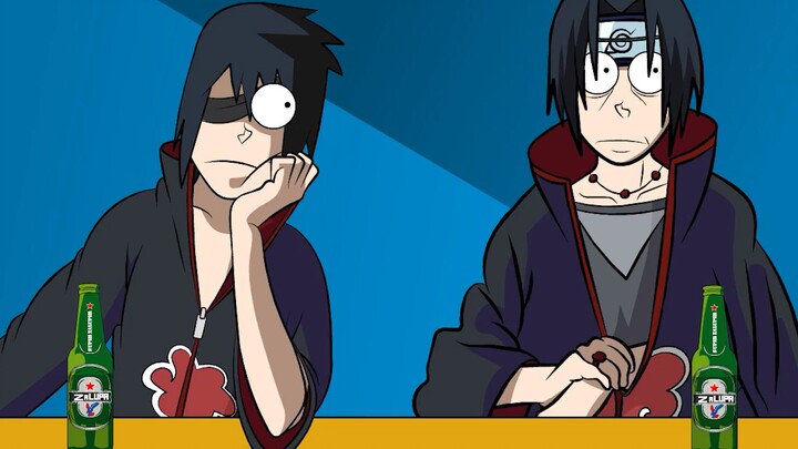 [Sand Sculpture Naruto] Sasuke joined the Akatsuki organization just because he was tired of Naruto,