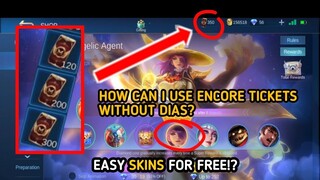 ENCORE TICKETS EVENT GUIDE - MOBILE LEGENDS