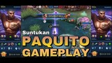 SUNTUKAN!!!! HOW TO GET MVP USING PAQUITO IN GOLD LANE!