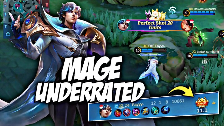 MAGE DENGAN "SHOT" PALING JAUH!! - Mobile Legends