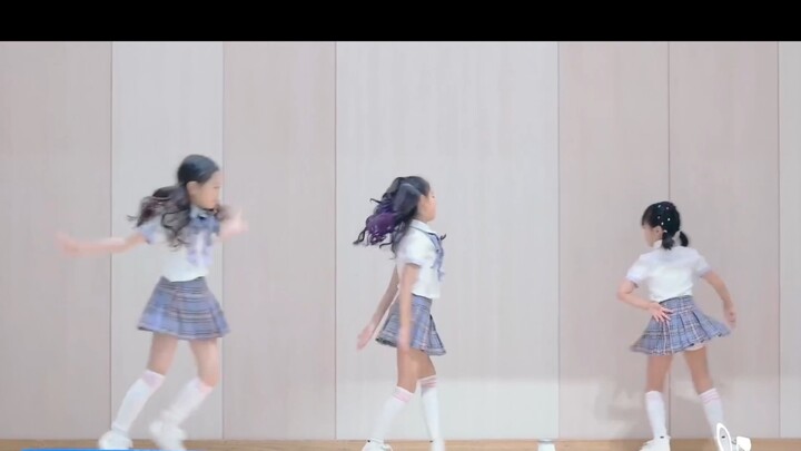 3 Korean Elementary School Students Dancing