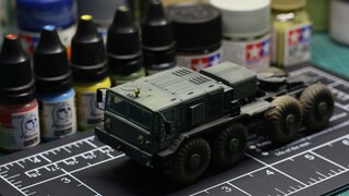 Pembuatan Model】Katak Besar Soviet——MAZ-537 Pembuat Makanan Cepat Saji