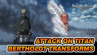 Attack On Titan Season 3 Part 2 Episode 15 "Bertholdt Transforms Into Colossus Titan"