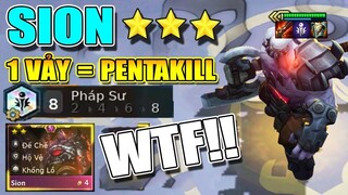 SION 3 SAO + 8 PHÁP SƯ ? TRÂU NHƯ CỤC ĐẤT + DAME CỰC KHỦNG LÀ ĐÂY!