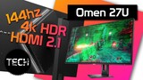 Omen 27U 4k Monitor Review - A First of Many 144hz HDMI 2.1