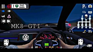 Driving School Sim - Free Ride - VW Golf GTI MK8 - Saudi Arabia - Night Mode - Manual (Android, iOS)
