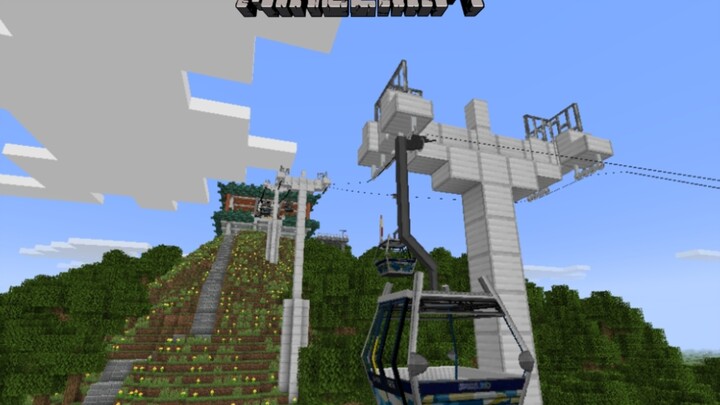 Building a mountain cable car to prevent residents from complaining about the tiring hike [0215]