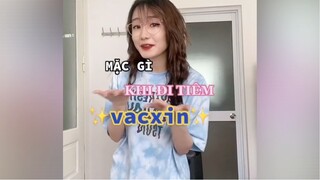 Mặc gì đi tiêm vacxin| Phối đồ cùng Madie