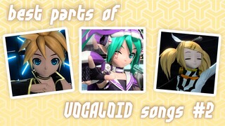 BEST PARTS OF VOCALOID SONGS #2