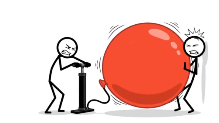 Just One More Pump! 🎈😂 #shorts #funny #animation