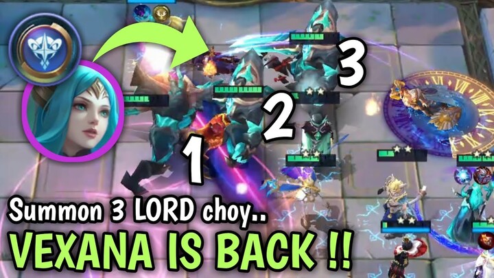 WTF !! VEXANA ASTRO AUTO SUMMON 3 LORD SADIZ WKWKWK !! MAGIC CHESS