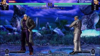 KOF15　ギースvs山崎　銀スーツギースがやばい…この圧力が最強の証