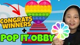 WHO WILL WIN THIS POP IT OBBY CHALLENGE | PRIZE ADOPT ME PET *ROBLOX TAGALOG* + CONGRATS WINNERS