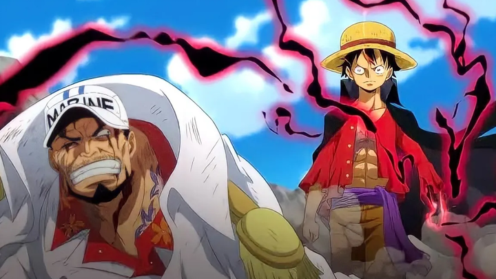 Luffy Gear 4 vs Akainu - วันพีชฟิล์มสีแดง