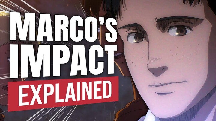 How Marco Changed Attack On Titan...