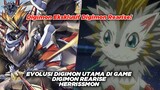 Evolusi Digimon Utama di Game Digimon ReArise - Herissmon