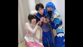 小舞他们看到了什么？吓成这样！  #斗罗大陆 #唐舞桐与唐老六 #小舞  #唐三#唐舞麟