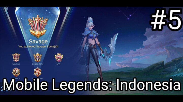 Savage Berkali-kali! Musuh Auto Mental di Late Game | Mobile Legends (#BstationGamers #bestofbest)